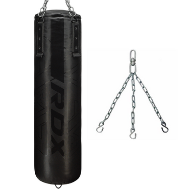 RDX F6 2-in-1 KARA Training Punching Bag Set#color_black