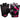 RDX F6 Medium Pink Lycra Weight lifting gloves
