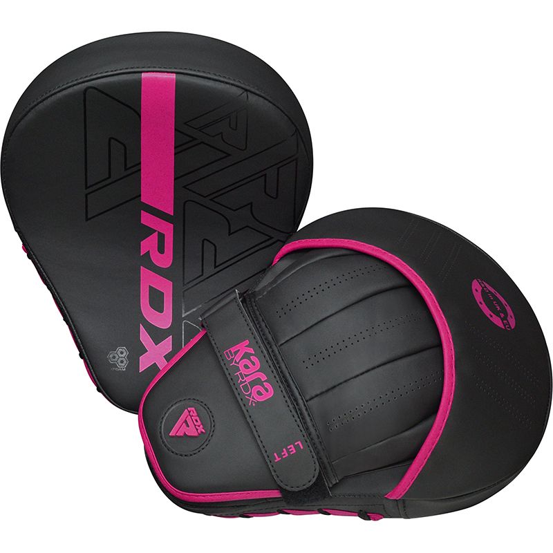RDX F6 KARA Boxing Gloves & Focus Pads#color_pink