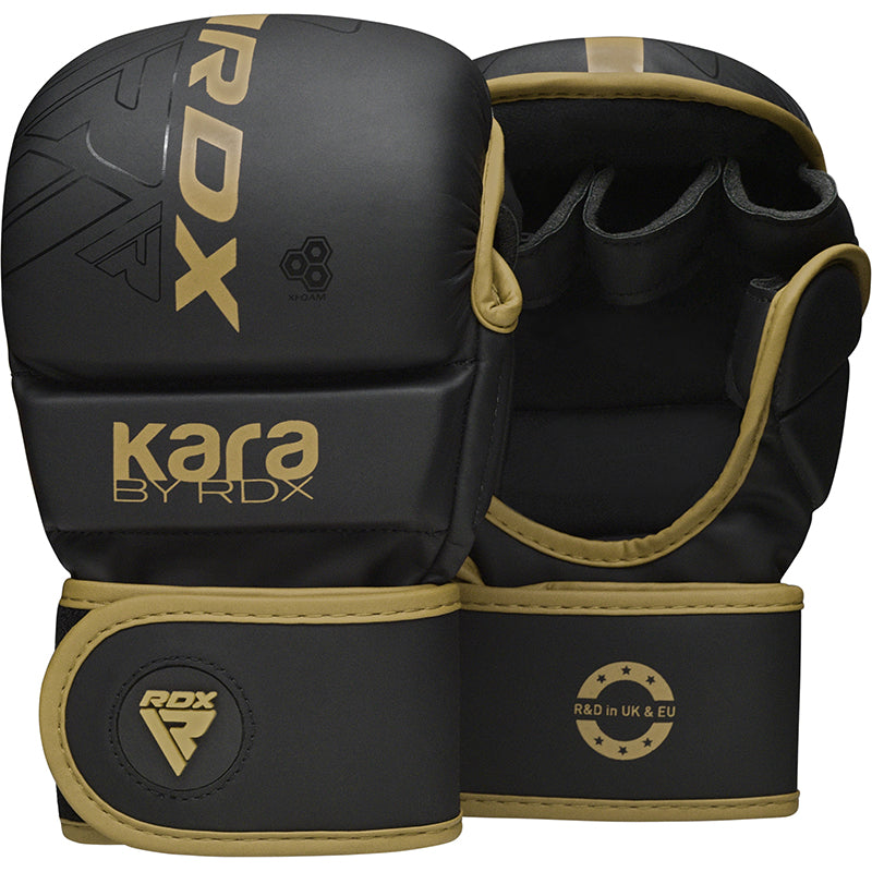 RDX F6 KARA MMA Gants de Sparring#color_golden  