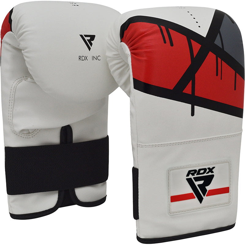 RDX F7 Bag Gloves Red & White