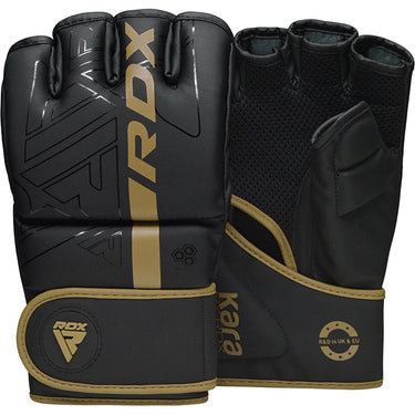 RDX F6 KARA MMA Grappling Gloves#color_golden