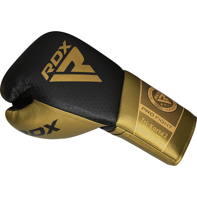 RDX K2 Mark Pro Fight Boxing Gloves#color_golden