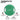 RDX S1 Balance Board with Grip#color_green