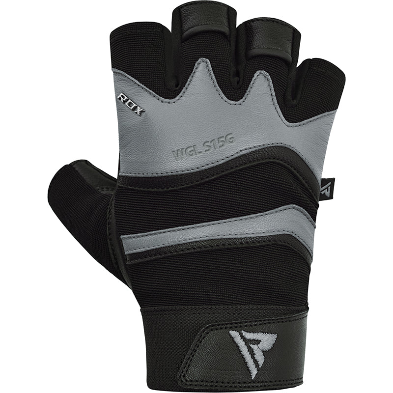 RDX S15 Leather Gym Fitness Gloves