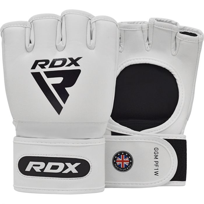 RDX PF1 MMA Fighting Grappling Gloves#color_white