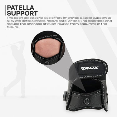 RDX PBB Attelle de Rotule Ouverte pour le Soutien du Genou Approuvée par la FDA 