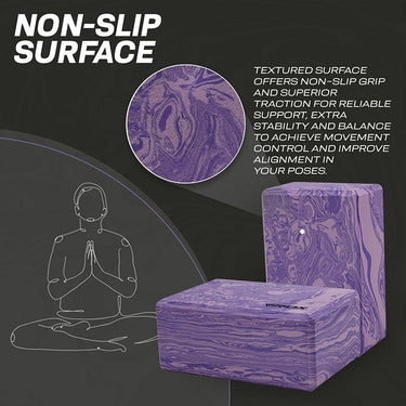 RDX PG EVA Foam High Density Non-Slips Yoga Block