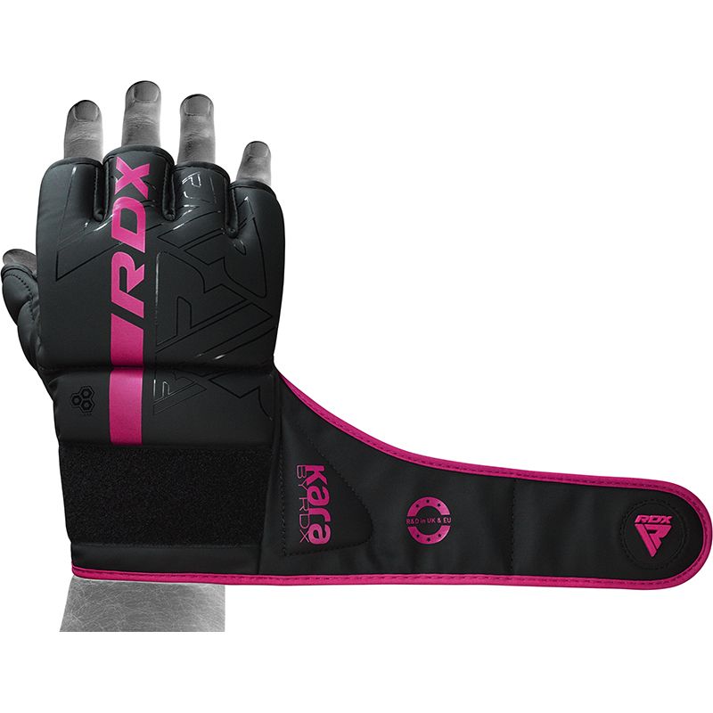 RDX F6 KARA MMA Grappling Gloves#color_pink