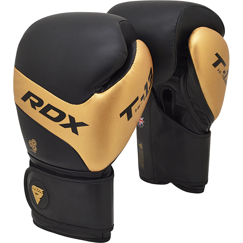 RDX T13 Boxing Gloves#color_golden