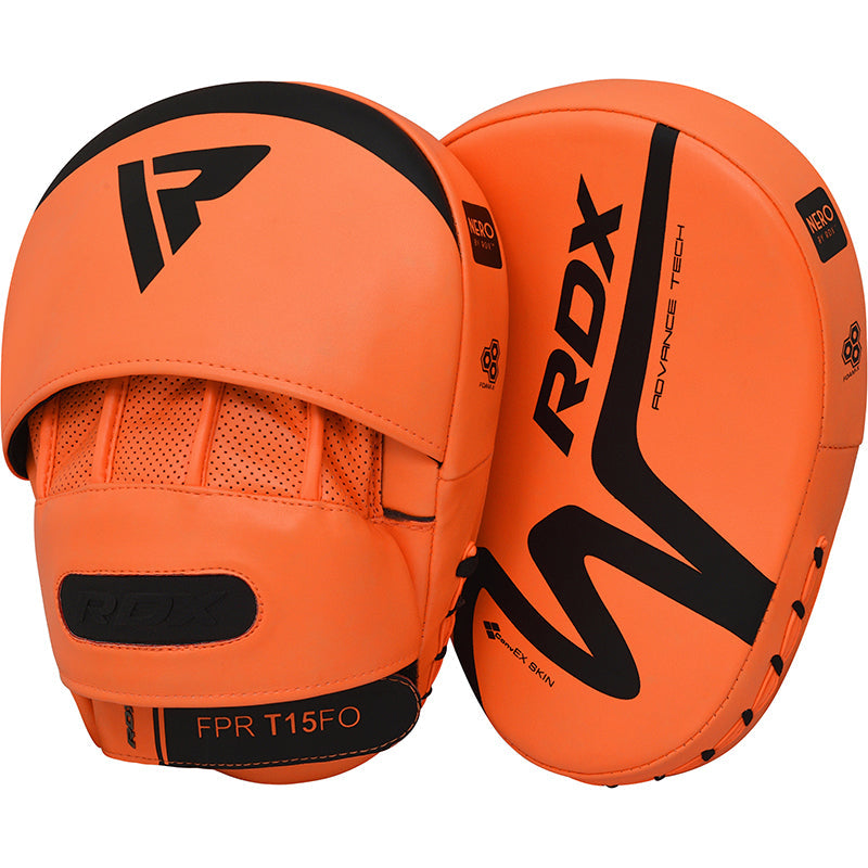 RDX T15 Nero Orange Boxing Gloves & Focus Pads – RDX Sports | International
