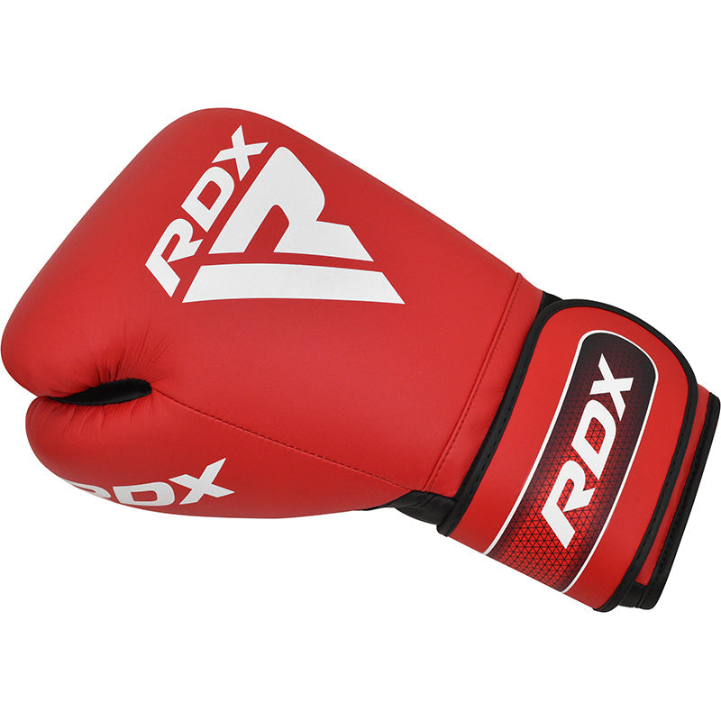RDX APEX Sparring/Training Boxing Gloves Hook & Loop #color_red