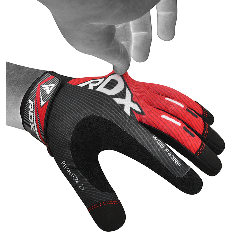 RDX F43 Full Finger Touch Screen Gym Workout Gloves