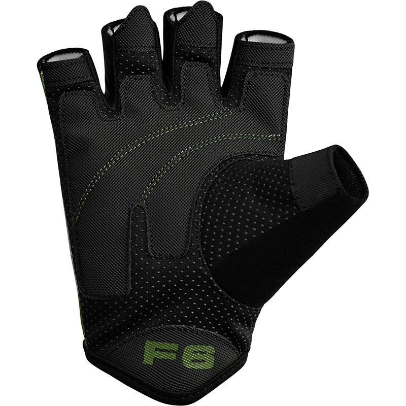 RDX F6 Fitness Gym Gloves#color_green