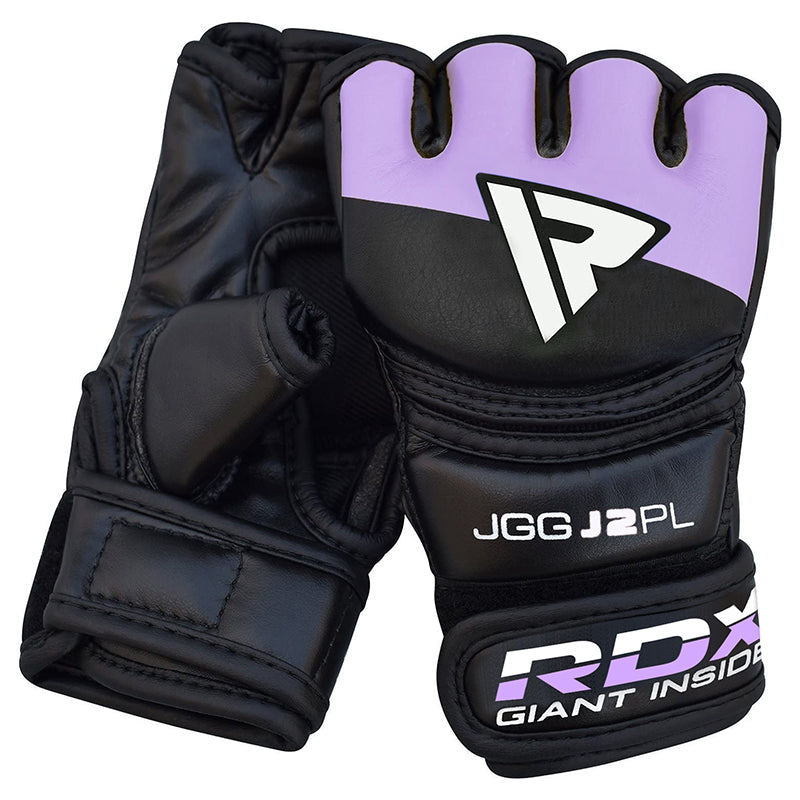 RDX J2 Kids MMA Grappling Gloves#color_purple
