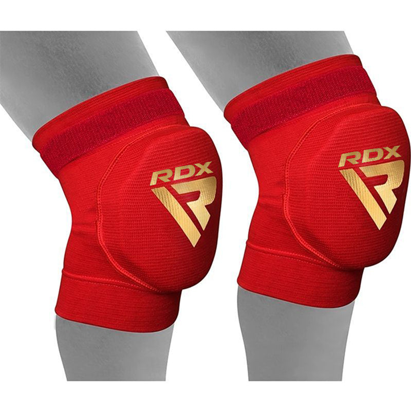 RDX K1 CE Certified Knee Support Padded Sleeve for Muay Thai & MMA OEKO-TEX® Standard 100 certified#color_red