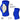 RDX K1 CE Certified Knee Support Padded Sleeve for Muay Thai & MMA OEKO-TEX® Standard 100 certified#color_blue