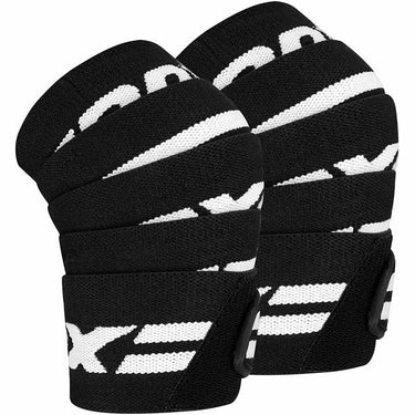 RDX K2 Compression Knee Wraps#color_black