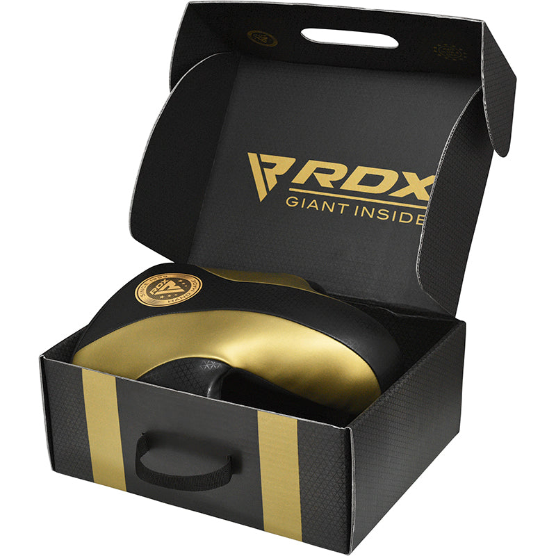RDX L1 Mark Pro MMA Training Groin Guard#color_blackgolden