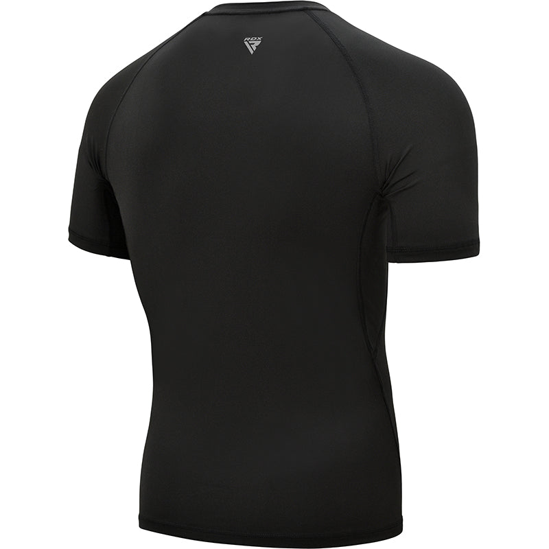 RDX T15 Short Sleeve Black Rash Guard – RDX Sports - Global