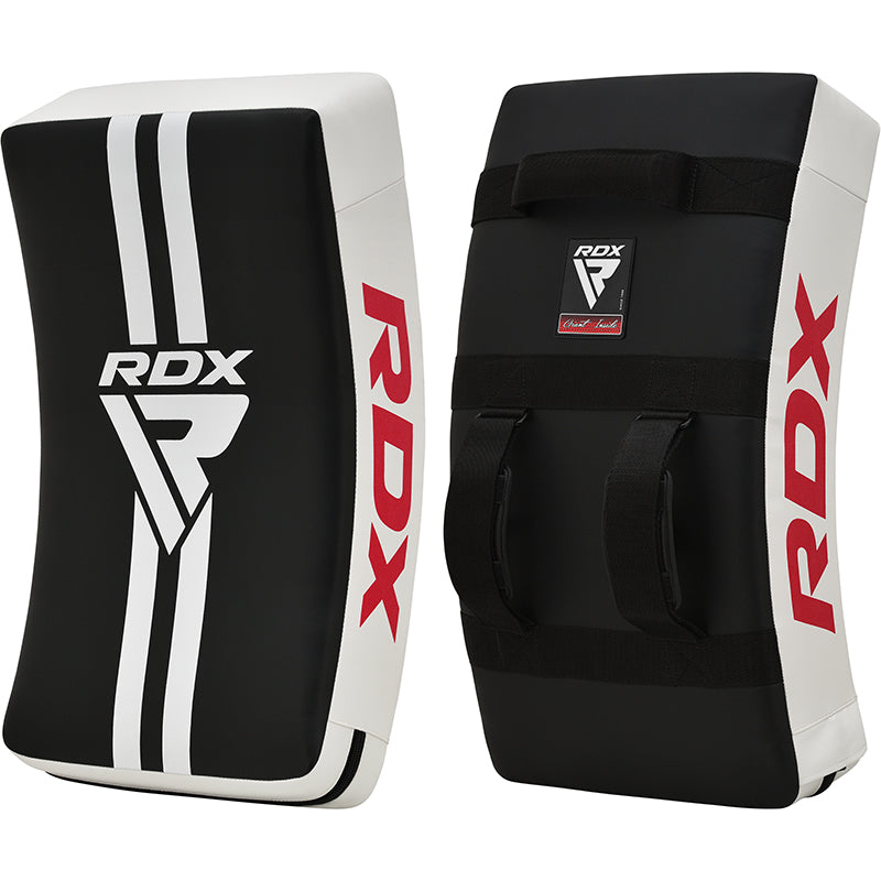 RDX T1 Curved Kick Shield with Nylon Handles RDX T1 Curved Kick Shield with Nylon Handles #color_white