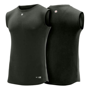 RDX T1 Small Grey Polyester Sleeveless Top