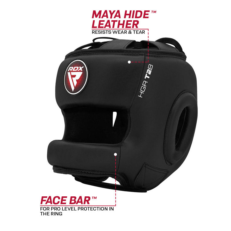 RDX T2 Head Guard with Nose Protection Bar