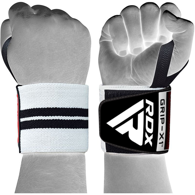 RDX W3W WEIGHT LIFTING WRIST SUPPORT WRAPS WITH THUMB LOOPS