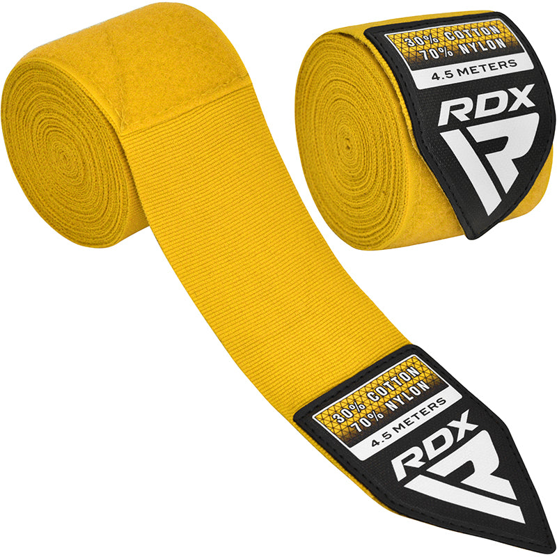 RDX WX Professional Boxing Hand Wraps#color_yellow