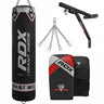 RDX X1 4ft/5ft Punch Bag with Bag Gloves & Wall Bracket