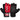 RDX W1 Gym Workout Gloves#color_red