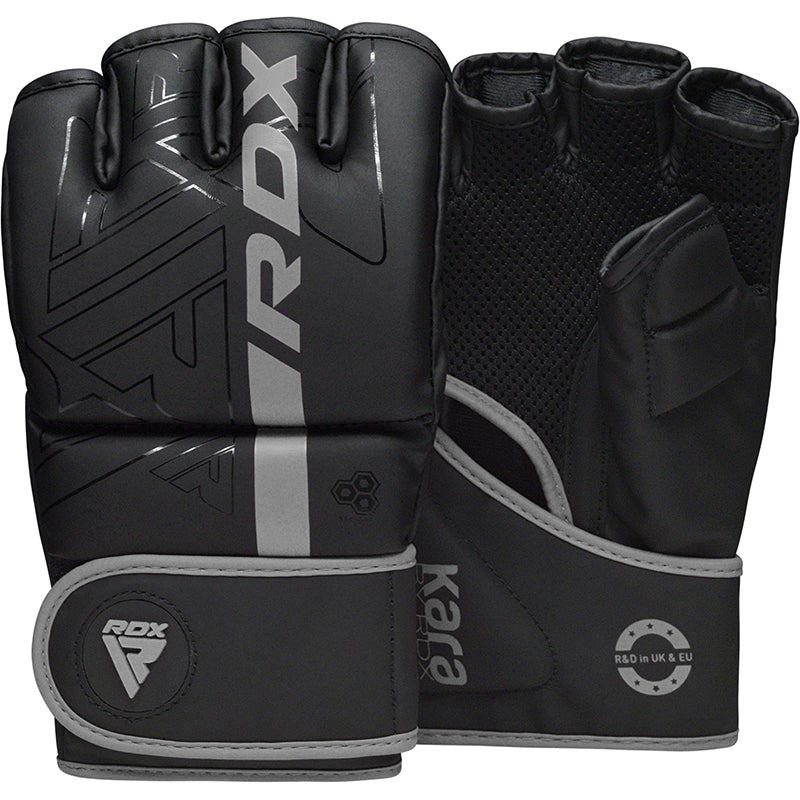 RDX F6 KARA MMA Grappling Gloves#color_silver