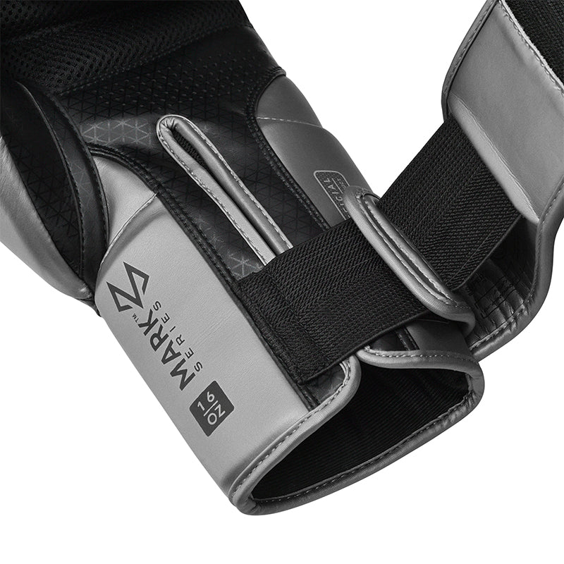 RDX L2 Mark Pro Sparring Boxing Gloves Hook and loop Black / Golden#color_silver