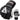 RDX T1 Leather MMA Fighting Gloves Black