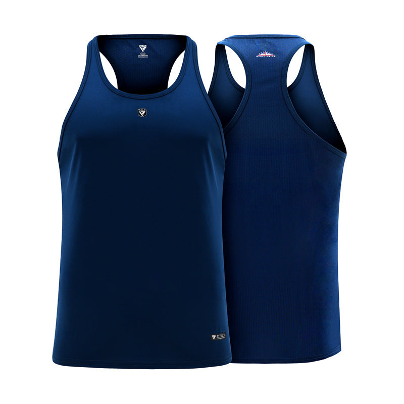 RDX T1 Extra Large Blue Polyester Stringer Vest