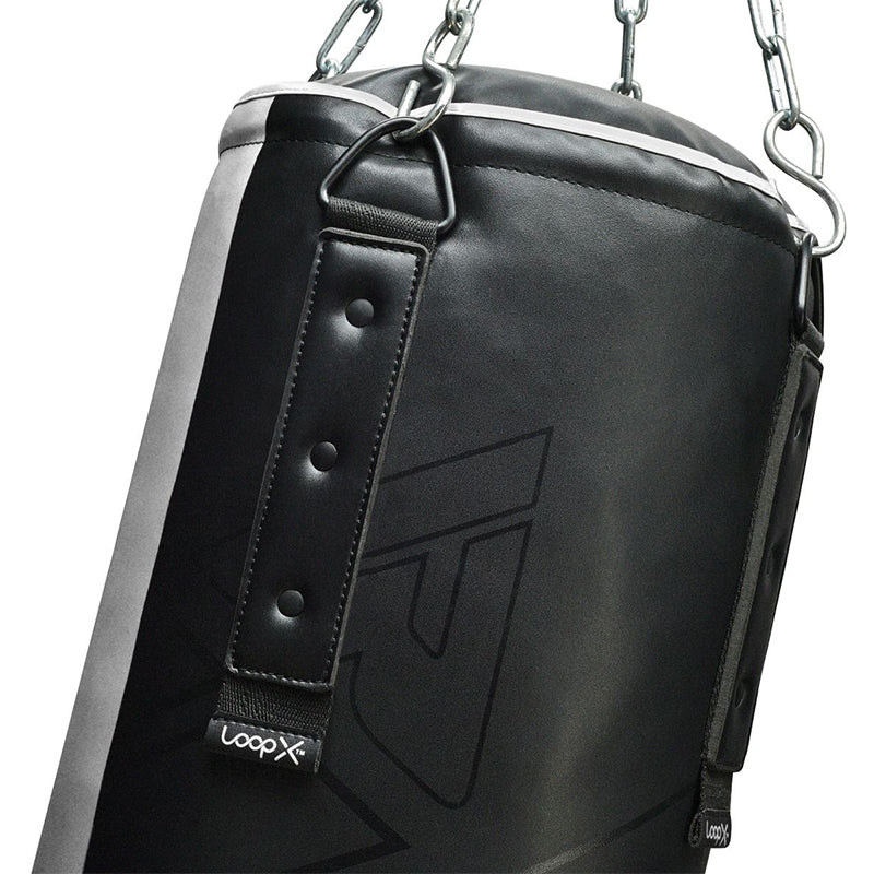 RDX F6 KARA 17pc 4ft/5ft Punch Bag with Bag Gloves Home Gym Set-Golden-Unfilled-5 ft#color_silver