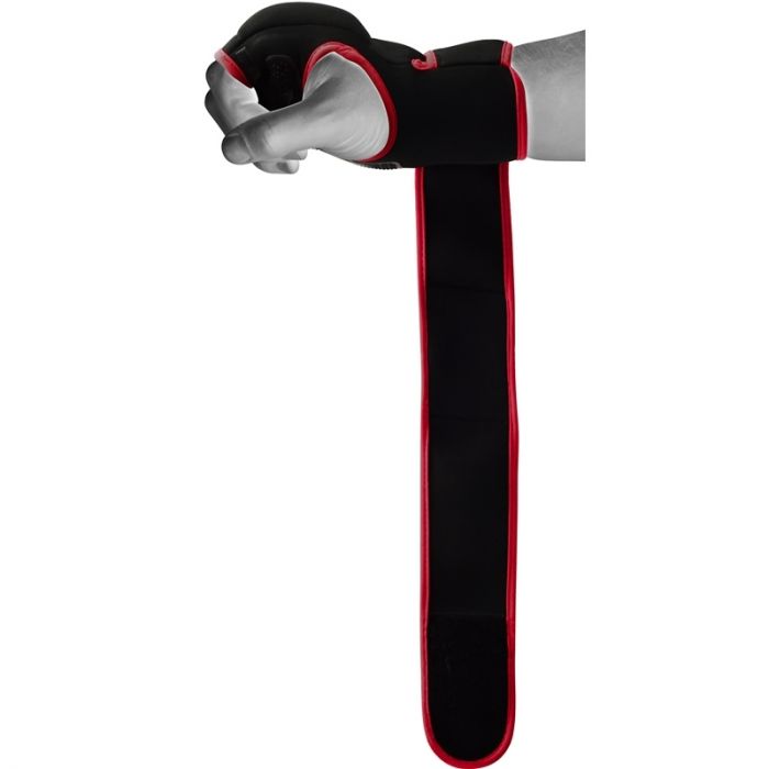 RDX X8 Boxing Inner Gel Glove with Wrist Strap#color_red